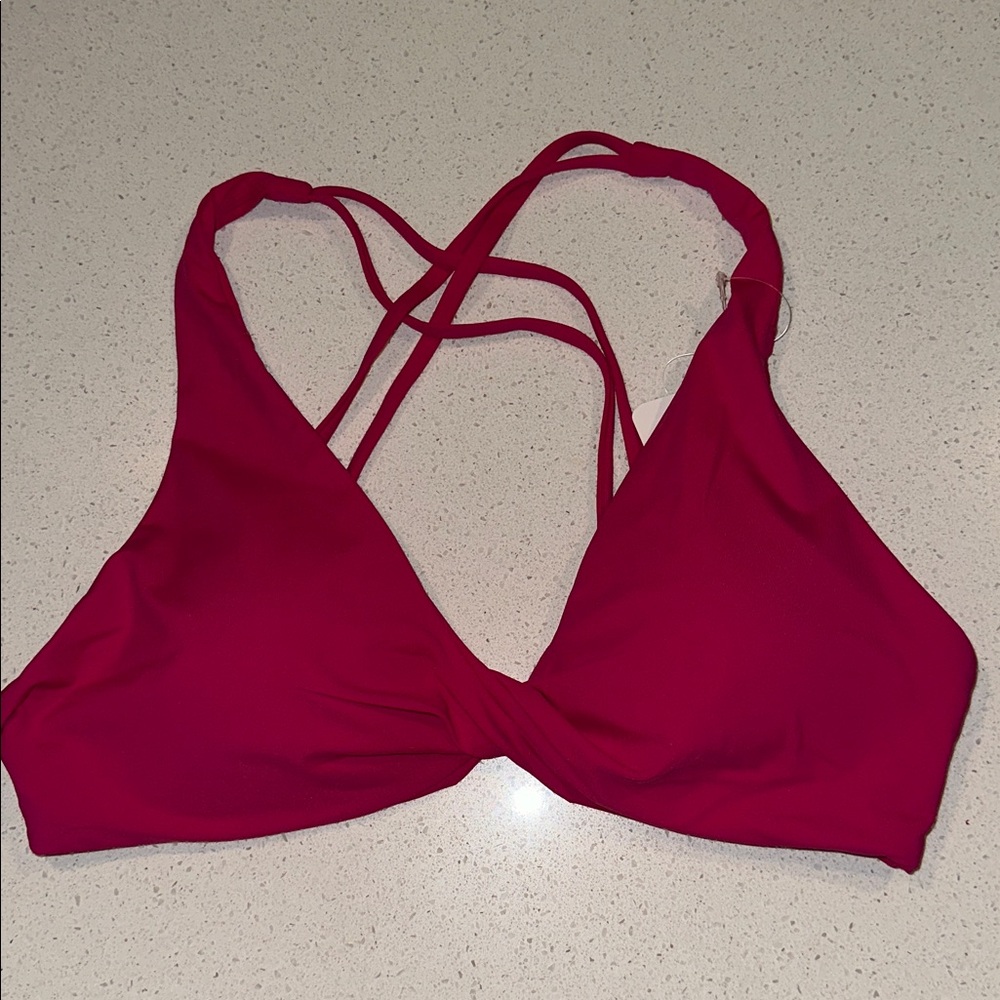 Sunshine Criss Cross Back Bikini Top - Picture 6 of 6